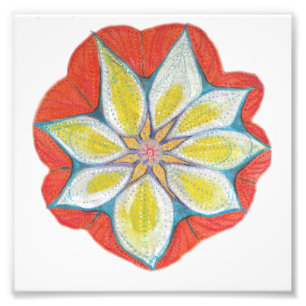 Mandala  Kodak Professional Photo Paper (Satin) Print