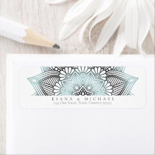 Mandala Lace Wedding Lt. Blue ID968