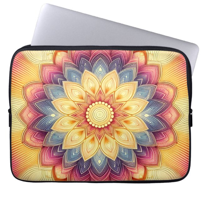 Mandala Laptop Sleeve (Front)