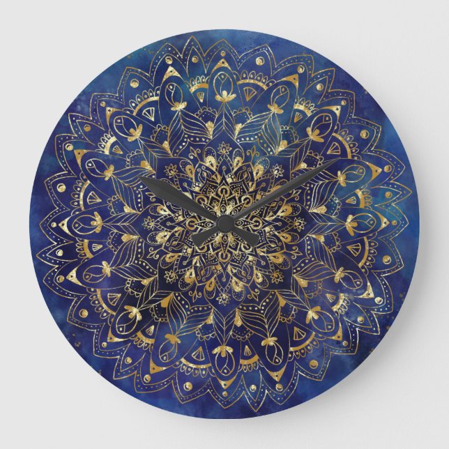 Mandala Large Clock (Front)