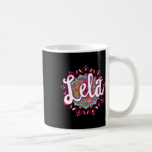 Mandala Lela Women Grandma Christmas Birthday Moth Coffee Mug