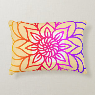 Mandala Light Decorative Cushion
