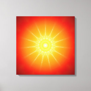 Mandala light spirit canvas print
