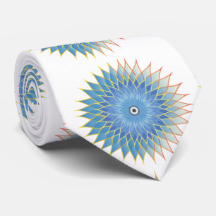 Mandala Lotus Blossom Thunder_Cove Tie