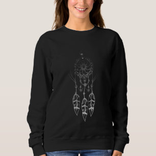 Mandala Lotus Graphic Tree Of Life For Women Medit Sweatshirt