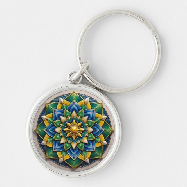 Mandala Luxe Keychain - 01 (Front)