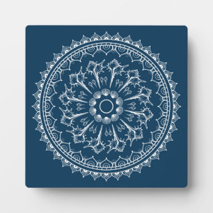 Mandala Made Of Seashells Plaque