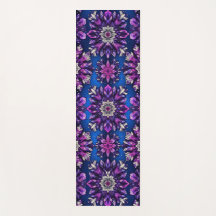 Mandala Magic Yoga Mat – Vibrant Purple & Pink