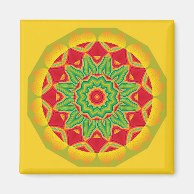 Mandala Magnet (Front)