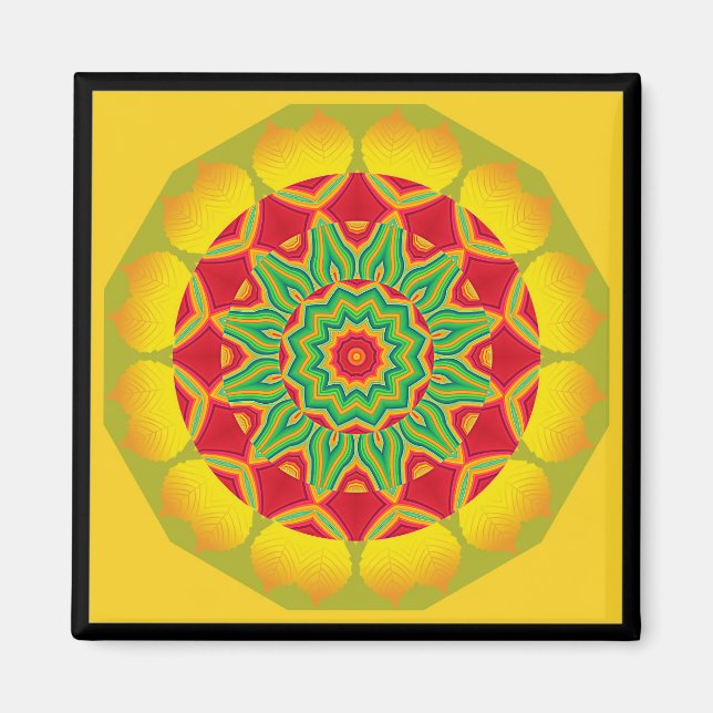 Mandala Magnet (Front)