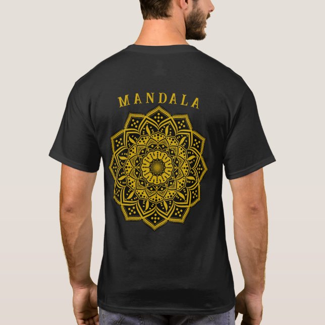 Mandala Men's T-Shirt (Back)