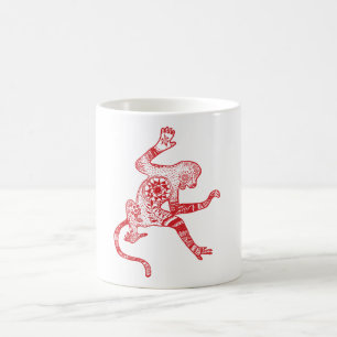 Mandala monkey Mug