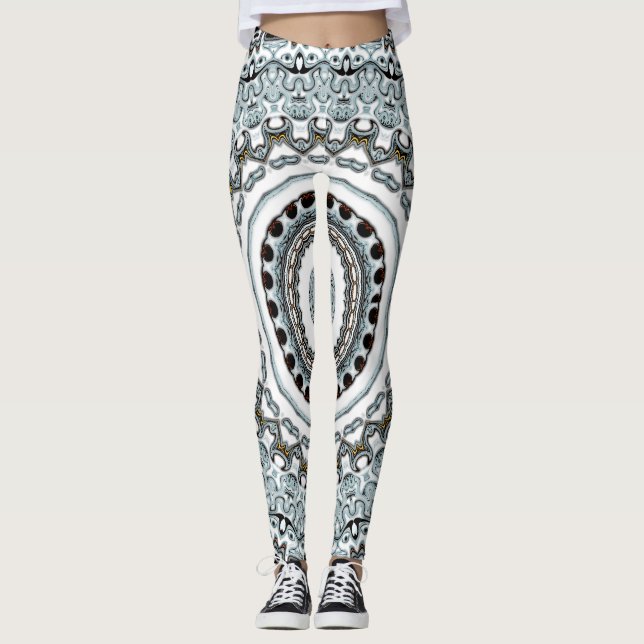 Mandala monsters 2 leggings (Front)