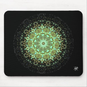 Mandala monsters mouse mat