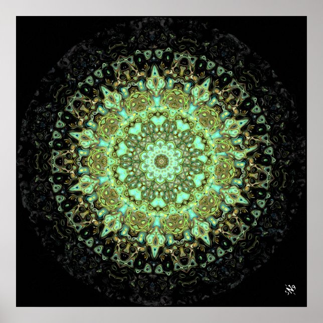 Mandala monsters poster (Front)