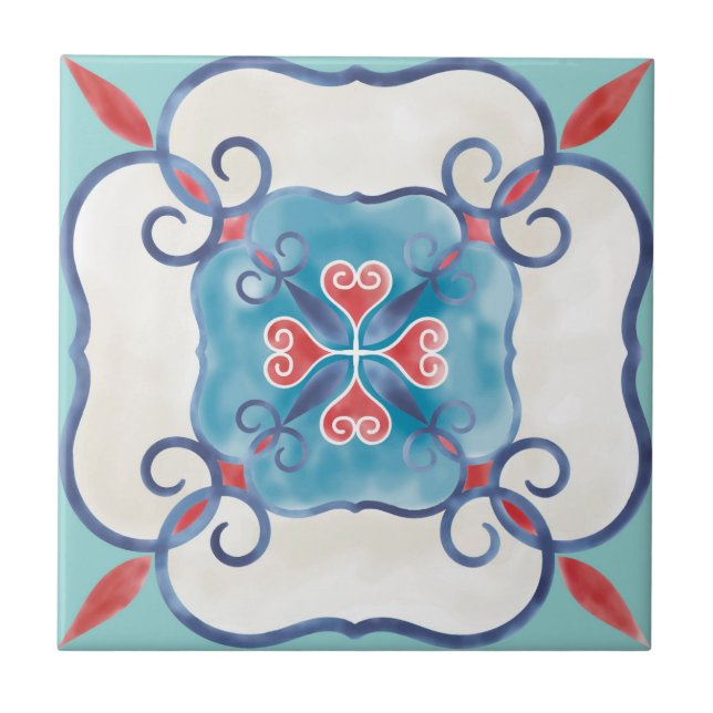 Mandala/Moroccan Tile Pattern  (Front)