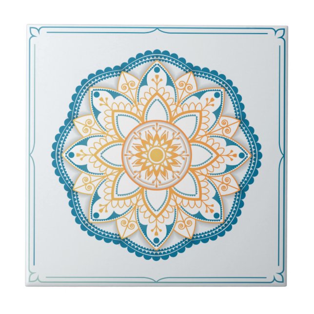 Mandala/Moroccan Tile Pattern  (Front)