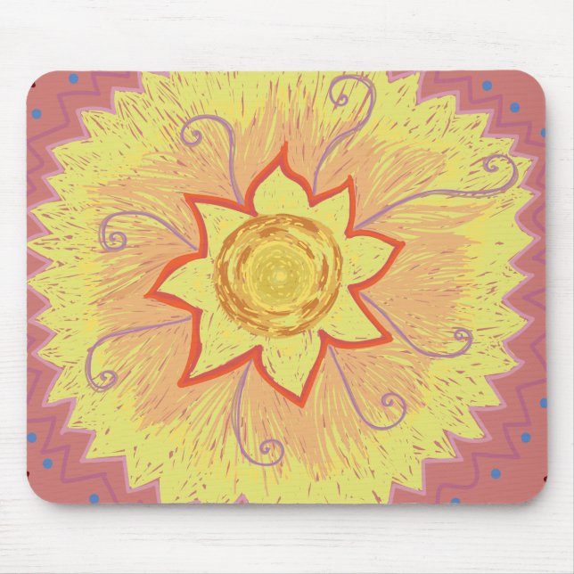 Mandala Mouse Mat (Front)