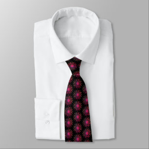 Mandala Multicolored Shades Design Tie