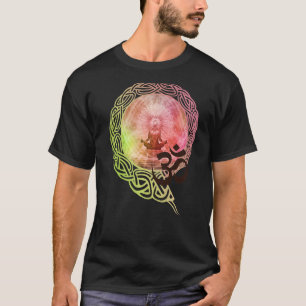 Mandala Namaste Spiritual Yoga Buddha Fashion Clot T-Shirt