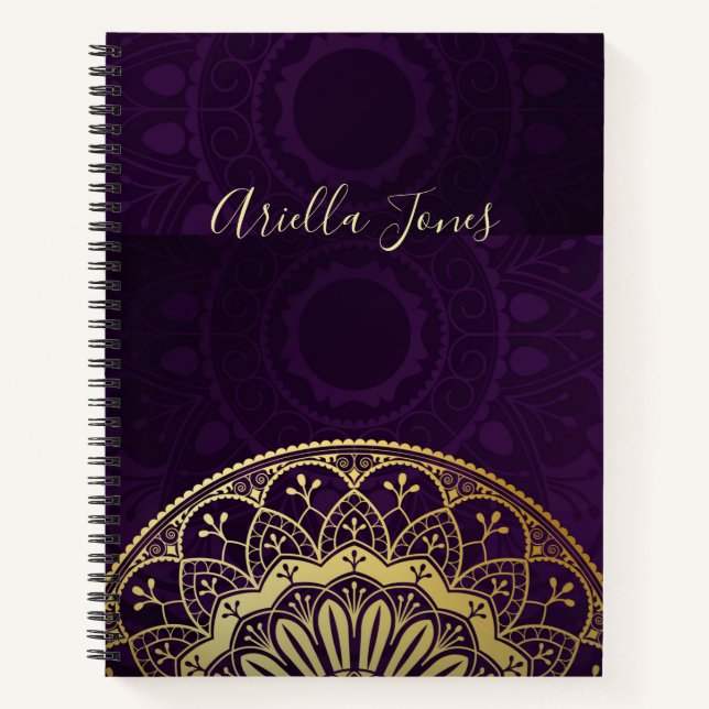 Mandala Name Journal (Front)