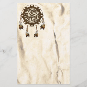 Mandala  Native American  Stationery