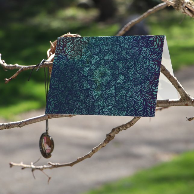 Mandala Nature Floral                              Card (Creator Uploaded)