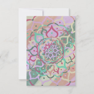 Mandala Note Card