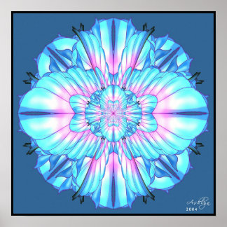 Mandala Number One Poster