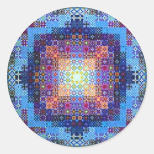 Mandala of Joy and Happiness Sticker
