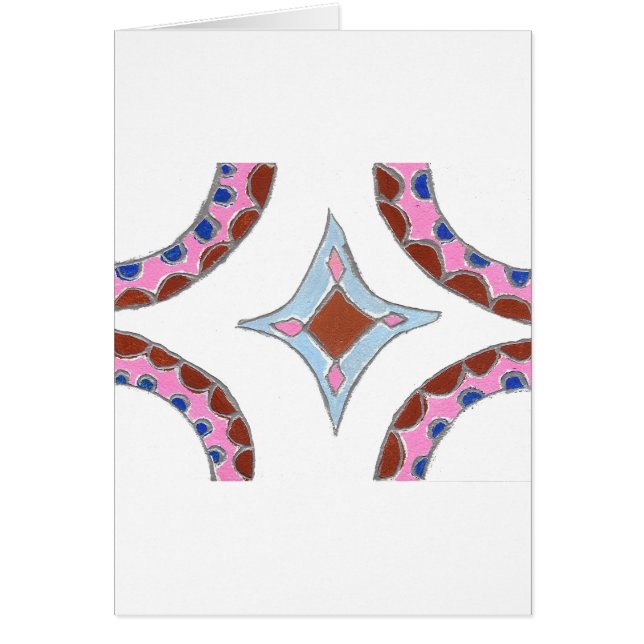 Mandala Oil Painting Art Print (Front)