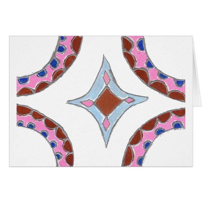 Mandala Oil Painting Art Print (Front Horizontal)