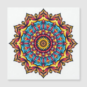 Mandala on white