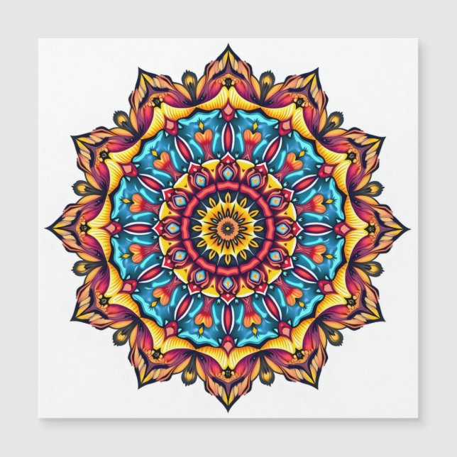 Mandala on white (Front)