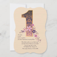 Mandala One Invitation