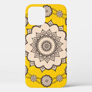 Mandala ornamental design,ethnic style iPhone 12 case