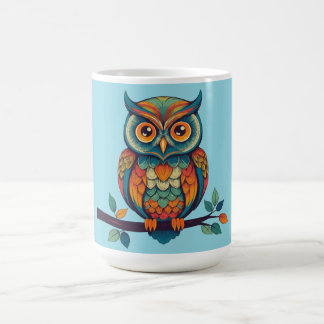 Mandala Owl Coffee Mug