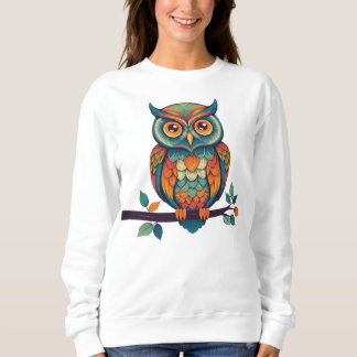 Mandala Owl Sweatshirt
