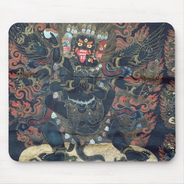 Mandala (painted parchment) mouse mat (Front)