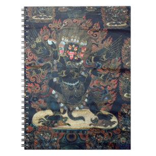 Mandala (painted parchment) notebook