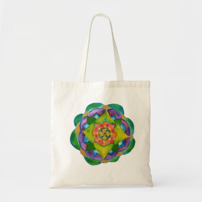 Mandala Painting Tranquillity Budget Tote (Front)