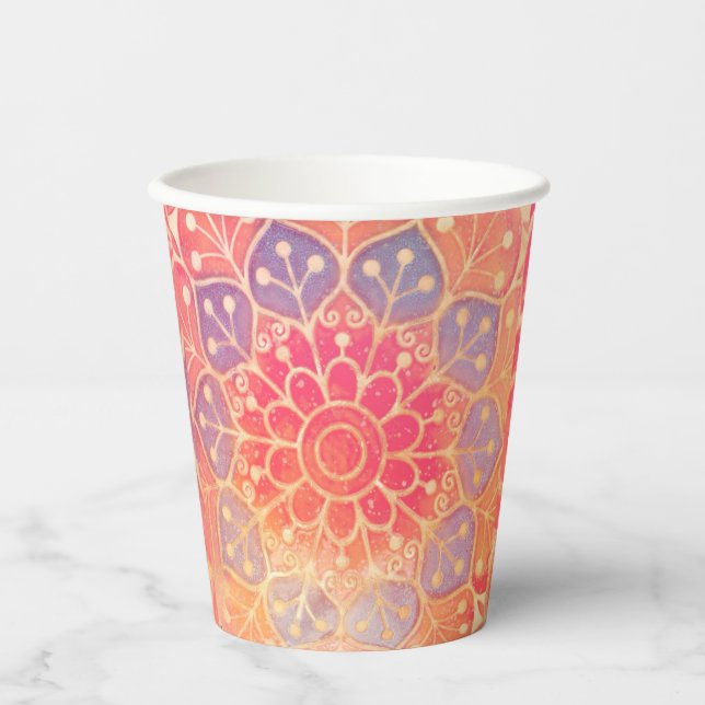 Mandala Paper Cups (Front)