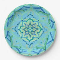 Mandala Paper Plates