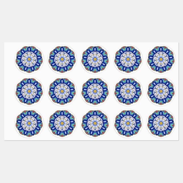 Mandala Pattern 01 (Sheet)