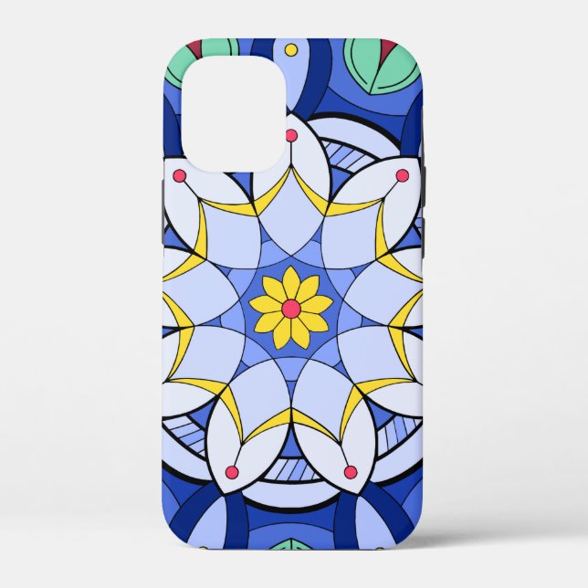 Mandala Pattern 01 Case-Mate iPhone Case (Back)