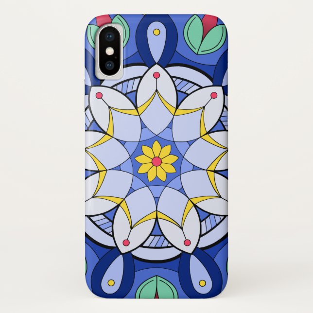Mandala Pattern 01 Case-Mate iPhone Case (Back)