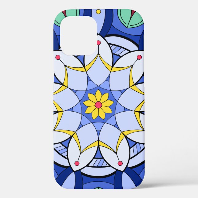 Mandala Pattern 01 Case-Mate iPhone Case (Back)