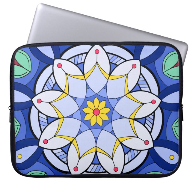 Mandala Pattern 01 Electronics Bag (Front)