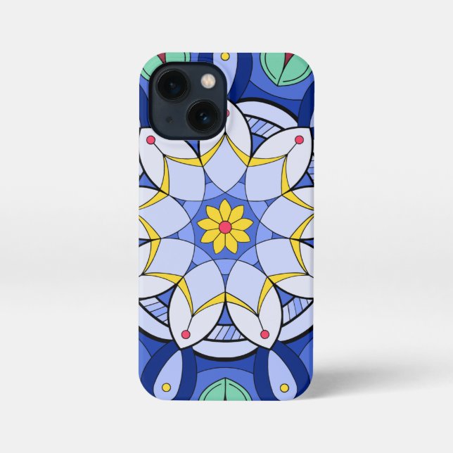 Mandala Pattern 01 iPhone Case (Back)