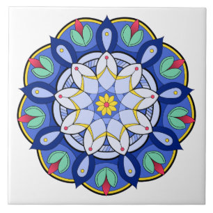 Mandala Pattern 01 Tile